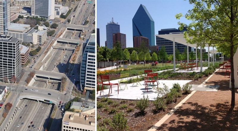 Illustration for article titled Five Cities Turning Ugly Overpasses Into Vibrant Parks